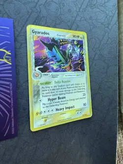 Pokemon Card Gyarados EX Holon Phantoms 8/110 Reverse Holo Rare 007🔥MP🔥 - Image 2