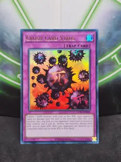 Yugioh Crush Card Virus LCKC-EN046 Ultra Rare NM - Image 1