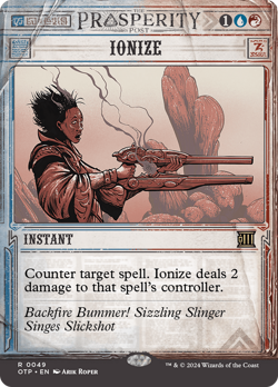 Ionize [Outlaws of Thunder Junction: Breaking News] Foil Near Mint - Image 1