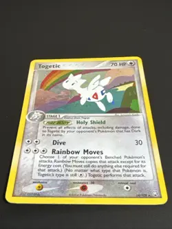 Togetic - 14/109 - Pokemon Ex Team Rocket Returns Holo Rare Vintage NM - Image 2