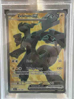 Pokemon Zekrom EX TCG Ultra Rare Black Bolt SV 158/086 - Image 4