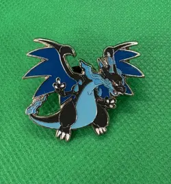 Mega Charizard Pokemon Pin Badge Metal Enamel 2014 Flashfire Pin Collection - Image 1
