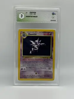 CARTA POKEMON HAUNTER HOLO 6/62 FOSSIL (2000) UNLIMITED -ITA- GRAAD 3 - Image 1