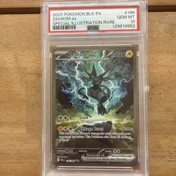 Pokemon TCG: Black Bolt - Zekrom SIR 166/86 PSA 10 - Image 1
