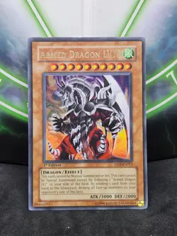 Yugioh Armed Dragon LV10 DP2-EN013 Ultra Rare 1st Edition NM - Image 1