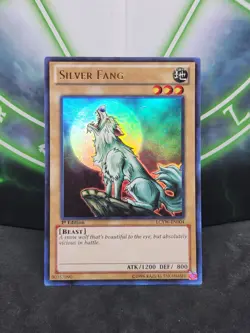 Yugioh Silver Fang LCYW-EN004 Ultra Rare 1st Edition NM - Image 1