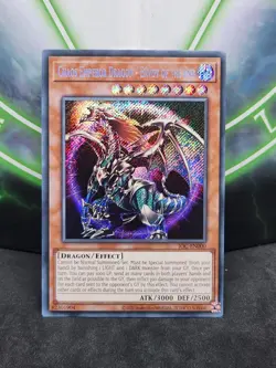 Yugioh Chaos Emperor Dragon Envoy of The End IOC EN000 Secret Rare NM - Image 1