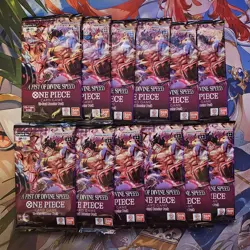 One Piece TCG OP-11 A Fist Of Devine Speed English Booster LOT OF 12 Bandai - Image 1