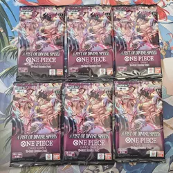 One Piece TCG OP-11 A Fist Of Devine Speed English Booster LOT OF 12 Bandai - Image 2