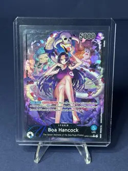 One Piece TCG 500 Years In The Future Alt Art Leader Boa Hancock op07-038 - Image 1