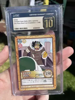 Usopp C495 One Piece Cardass Bandai Japan TCG Pristine CGC 10 Pop 1 Vintage OP! - Image 3