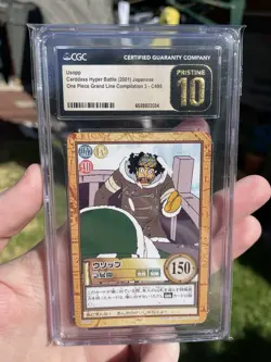 Usopp C495 One Piece Cardass Bandai Japan TCG Pristine CGC 10 Pop 1 Vintage OP! - Image 4