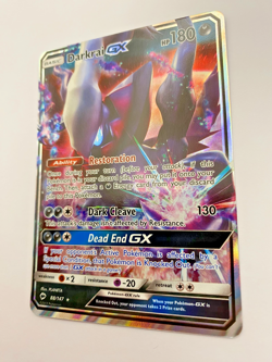 Pokemon Card - Darkrai GX 88/147 S&M Burning Shadows *NM* Rare Holo GX - Image 5