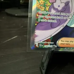 Pokemon Card TCG - Lacey 166/142 Ultra Rare Full Art Trainer Stellar Crown NM - Image 5