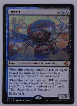 Deceit - Mythic Rare MTG | Lorwyn: Eclipsed - Image 1