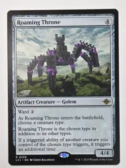 Roaming Throne The Lost Caverns of Ixalan Regular - Image 1
