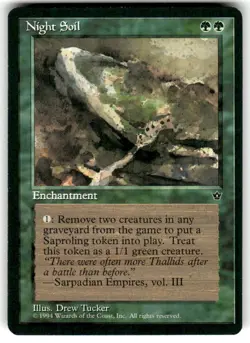 Night Soil (Tucker) Fallen Empires Regular MTG - Image 1