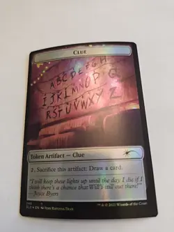Foil Clue Token - Stranger Things Secret Lair - #348 MTG NM/M - Image 2