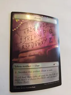 Foil Clue Token - Stranger Things Secret Lair - #348 MTG NM/M - Image 3