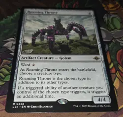 Roaming Throne ~ PACKFRESH ~ The Lost Caverns of Ixalan Regular LCI MTG - Image 1