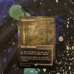 MTG Temple garden rare Lorwyn eclipsed - Image 1
