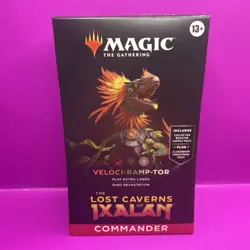 NEW! Veloci-Ramp-Tor Magic The Gathering Lost Caverns Of Ixalan Commander Deck - Image 1