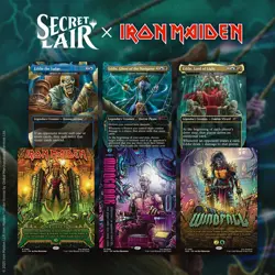 PSL MTG Secret Lair x Iron Maiden Eddie Unchained English non-Foil Magic the - Image 1