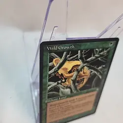 Wild Growth Ice Age MTG NM Near Mint Fast Shipping From Canada Magic 1995 - Image 2