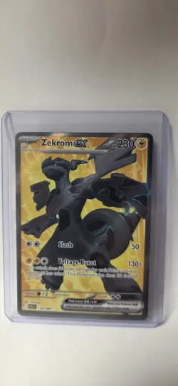Zekrom ex - 158/086 Ultra Rare SV: Black Bolt Pokemon TCG NM - Image 1