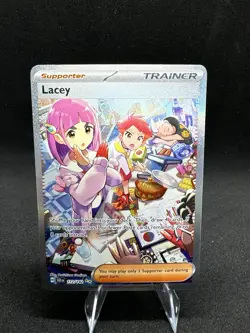 Pokemon TCG Illusions Lacey Trainer Stellar Crown 172/142 NM - Image 1