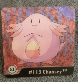 Artbox Pokemon Action Flipz Series One 1999 # 113 Chansey 52 | See Photos LP - Image 1