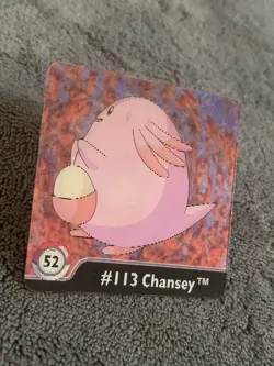 Artbox Pokemon Action Flipz Series One 1999 # 113 Chansey 52 | See Photos LP - Image 2