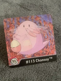 Artbox Pokemon Action Flipz Series One 1999 # 113 Chansey 52 | See Photos LP - Image 3