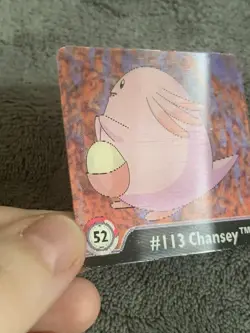 Artbox Pokemon Action Flipz Series One 1999 # 113 Chansey 52 | See Photos LP - Image 4