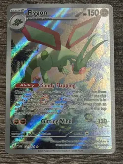2025 Pokemon Phantasmal Flames Flygon Illustration Rare #101/094 - Image 1