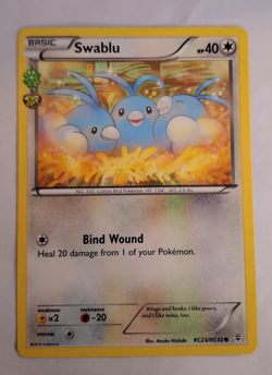 Pokemon TCG | Swablu RC23/RC32 | Common | Generations | Lightly Played - Image 1