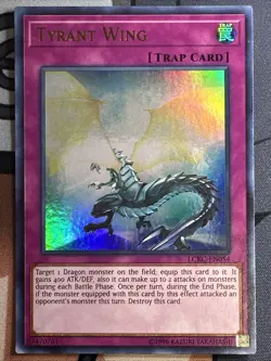 Tyrant Wing - NM - LCKC-EN054 - Unlimited - Ultra Rare - Yu-Gi-Oh! TCG - Image 1