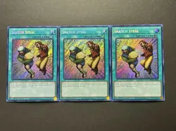 3x Snatch Steal | Secret Rares | BLTR-EN096 | NM | 1st Editions | YuGiOh! - Image 1
