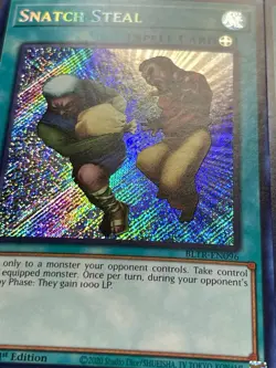 3x Snatch Steal | Secret Rares | BLTR-EN096 | NM | 1st Editions | YuGiOh! - Image 3