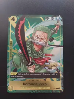 Roronoa Zoro (Event Pack Vol. 3) - One Piece Promotion Cards (OP-PR) - Image 1