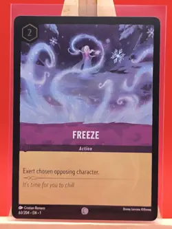 Freeze 63/204 Foil The First Chapter Disney Lorcana Card * New * Frozen - Image 1