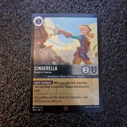 Cinderella Knight in Training - 14/P1 - Foil Promo - Disney Lorcana - Image 1