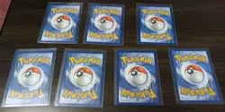 Pokemon TCG V Full Art Rare Card Lot of 7, All Near Mint, Sleeved Upon Opening - Image 2