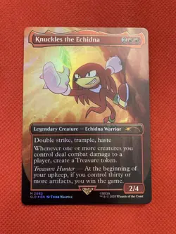 Magic Secret Lair - Sonic Friends And Foes Foil Set - OPENED with bonus card - Image 5