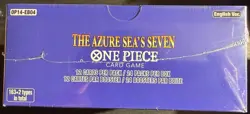 ONE PIECE CARD GAME THE AZURE SEA'S SEVEN BOOSTER BOX OP14 ENGLISH Sealed - Image 2