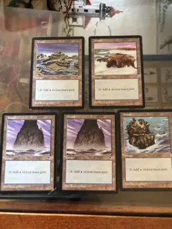 MTG Magic the Gathering Island 5x Tempest - Image 1