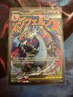 Pokemon Mega Charizard X EX 23 UPC Promo Phantasmal Flames 023 - Image 1