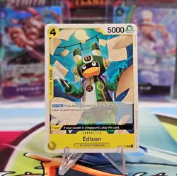 One Piece Card Game Edison OP07-100 500 Years In The Future English - Image 1
