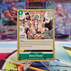 More Pizza!! OP07-037 UC 500 Years in the Future One Piece Card TCG English - Image 1