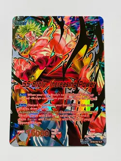 SS Broly Increasing Power BT29-149 SLR Fearsome Rivals Dragon Ball Super Card NM - Image 3